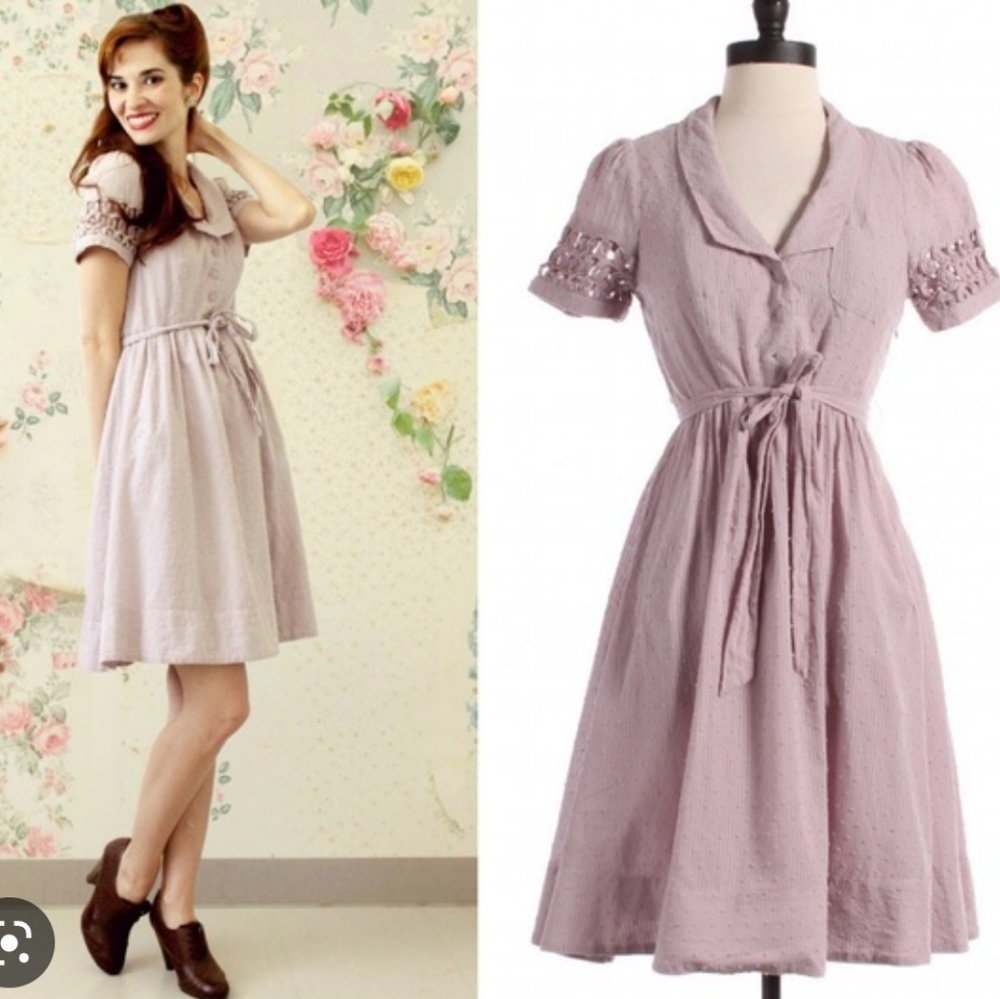 Anthropologie Maeve Tiny Windows Dress